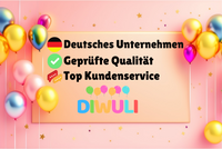 DIWULI edler Geburtstags Luftballon Happy Birthday