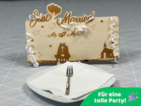 DIWULI Tischschild Just Married