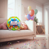 DIWULI Happy Birthday Ballon Tiere