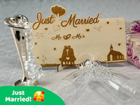 DIWULI Tischschild Just Married