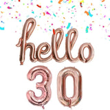DIWULI, hello 30 Luftballon, Roségold