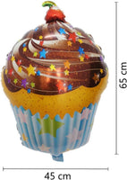 DIWULI Cupcake Luftballon