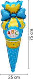 DIWULI Schultüte Ballon Blau