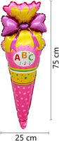 DIWULI Schultüte Ballon Pink
