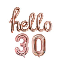 DIWULI, hello 30 Luftballon, Roségold