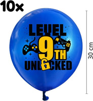 DIWULI Level 9 Unlocked Ballons 10 Stück