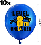 DIWULI Level 8 Unlocked Ballons 10 Stück