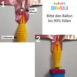 DIWULI Luftballon 12 Geburtstag XL Sweet Donut