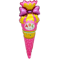 DIWULI Schultüte Ballon Pink