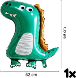 DIWULI Dino Geburtstag Deko 4 Jahre