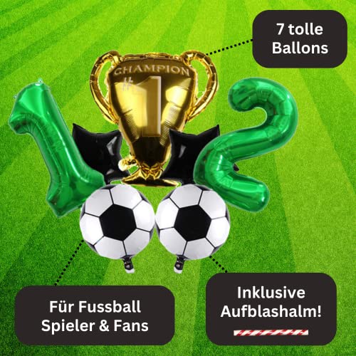 Fußball 1. Geburtstagsdeko Für Jungs – Luftballon-Set Mit Nummer 1, Konfetti & Co. Für Die Perfekte Party Fußball 1. Geburtstagsdeko Für Jungs – Luftballon-Set Mit Nummer 1, Konfetti & Co. Für Die Perfekte Party