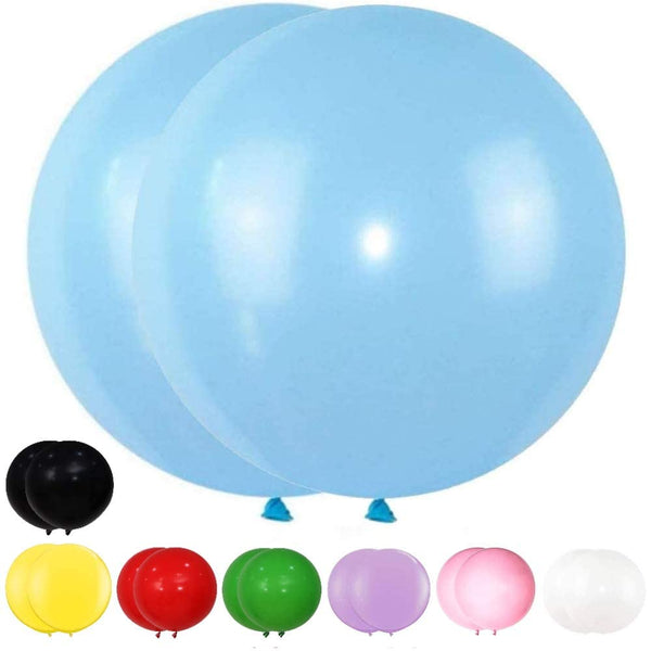 DIWULI Blaue Luftballons XXL