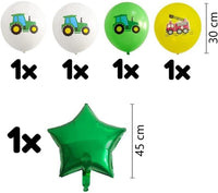 DIWULI Traktor Geburtstag Deko 5 Jahre Set