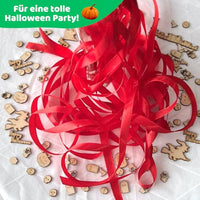 DIWULI Tisch-Konfetti aus Holz Happy Halloween Set