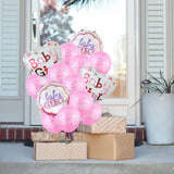 DIWULI Ballon-Set zur Geburt 14 TEILE