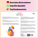 DIWULI, Hochzeit 5 Teile Ballon-Set