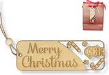 DIWULI Geschenkanhänger Weihnachten Weihnachtsmann