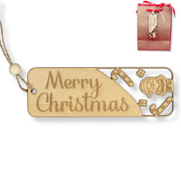 DIWULI Geschenkanhänger Weihnachten Weihnachtsmann