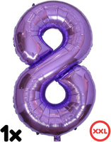 DIWULI Geburtstagsdeko Schmetterling Deko 8 Jahre Set