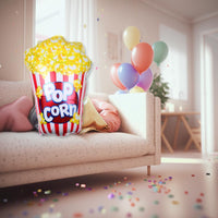 DIWULI Popcorn-Ballon Geburtstag
