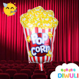 DIWULI Popcorn-Ballon Geburtstag