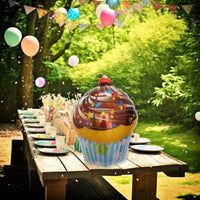 DIWULI Cupcake Luftballon