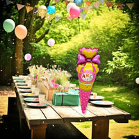 DIWULI Schultüte Ballon Pink