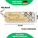 DIWULI Geschenkanhänger Weihnachten Schneeflocke