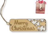 DIWULI Geschenkanhänger Weihnachten Rentier