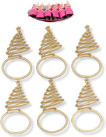 DIWULI Serviettenringe Weihnachten - Weihnachtsbaum