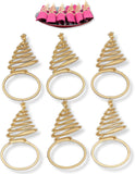 DIWULI Serviettenringe Weihnachten - Weihnachtsbaum
