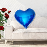 DIWULI XL Herzballon Blau