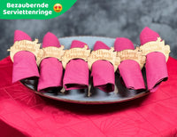 DIWULI Serviettenringe Weihnachten - Merry Christmas