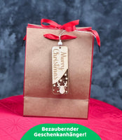 DIWULI Geschenkanhänger Weihnachten Rentier