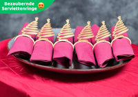 DIWULI Serviettenringe Weihnachten - Weihnachtsbaum