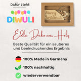DIWULI Geschenkanhänger Weihnachten Rentier