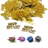 DIWULI, Happy Birthday Konfetti gold