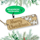 DIWULI Geschenkanhänger Weihnachten Rentier