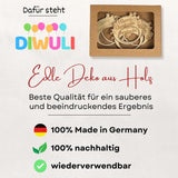 DIWULI Serviettenringe Weihnachten - Merry Christmas
